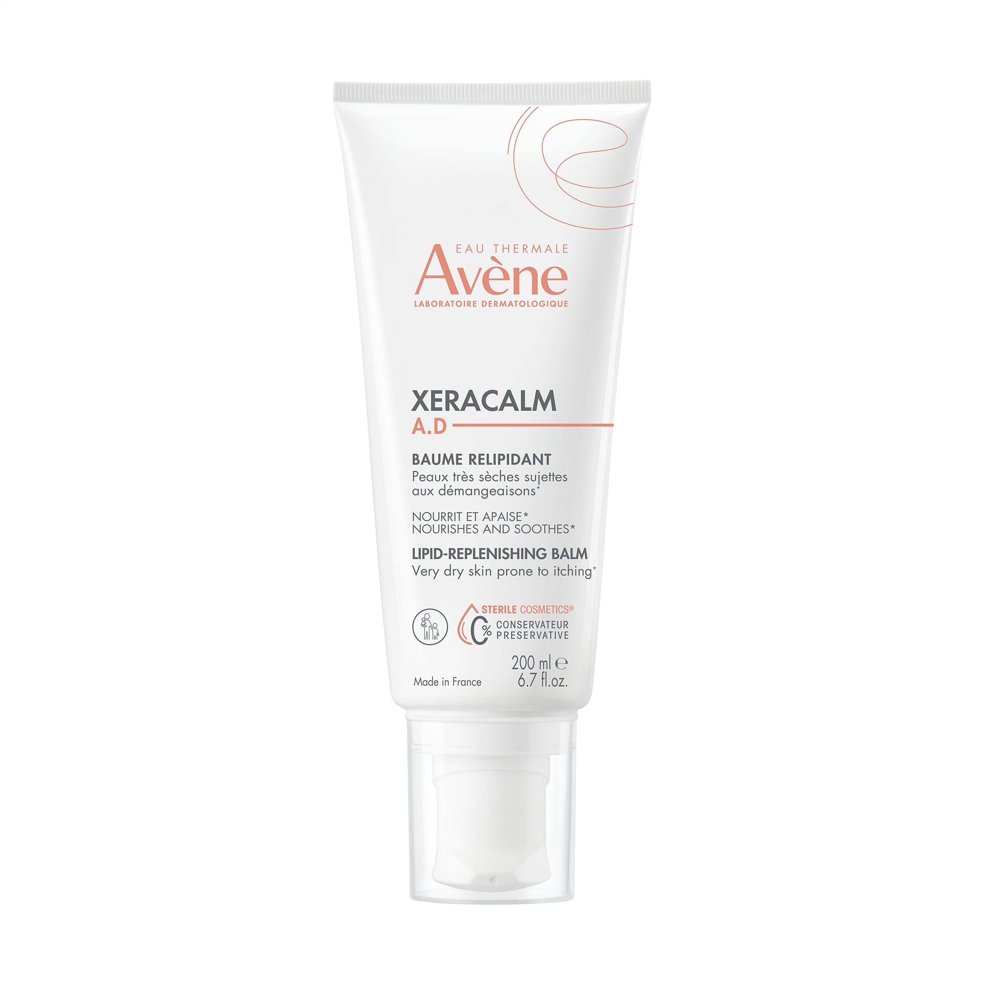 Уцінка! Бальзам для тіла Avene Peaux Seches XeraCalm A.D для дуже сухої та атопічної шкіри, 200 мл